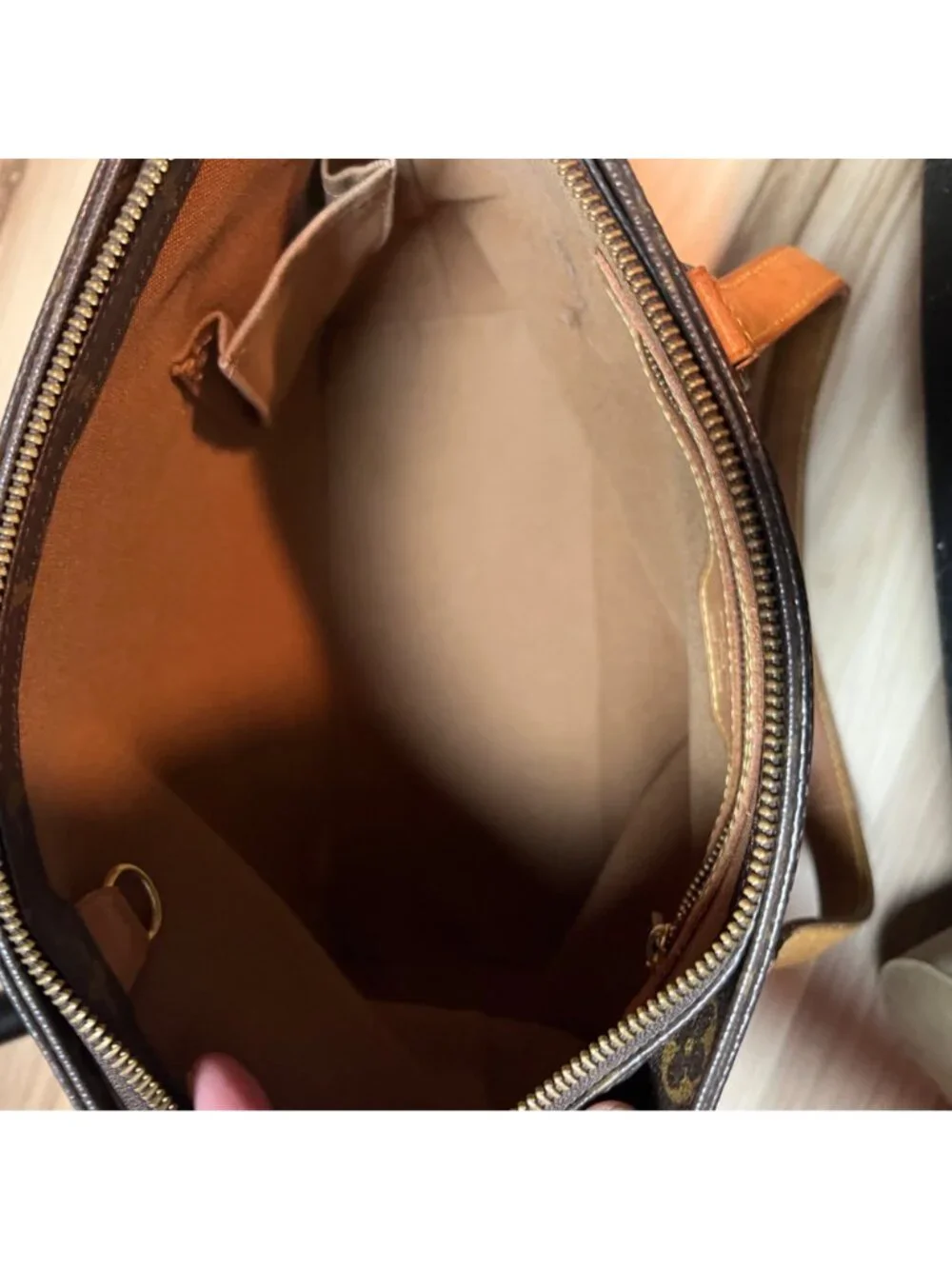 Authenticated!! Louis Vuitton Monogram Cabas Piano Monogram Shoulder Bag